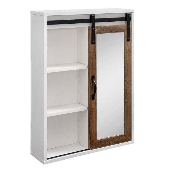 Gracie Oaks Jalia Wall Bathroom Cabinet & Reviews | Wayfair